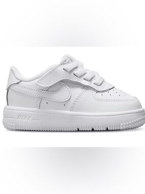 Nike AF1 Low Easyon (TD) Triple White 6C New w/ Box